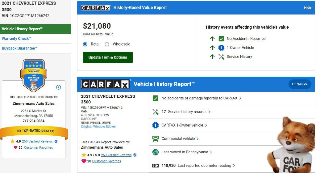 2021 Chevrolet Express Image 3