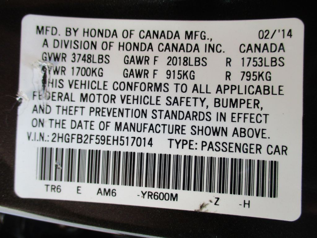 2014 Honda Civic Image 36