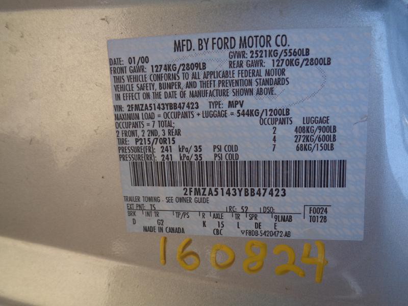 2000 Ford Windstar Image 15