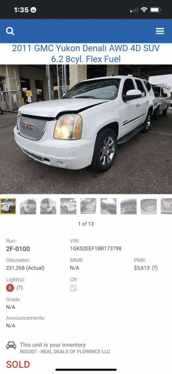 2011 GMC Yukon Image 1