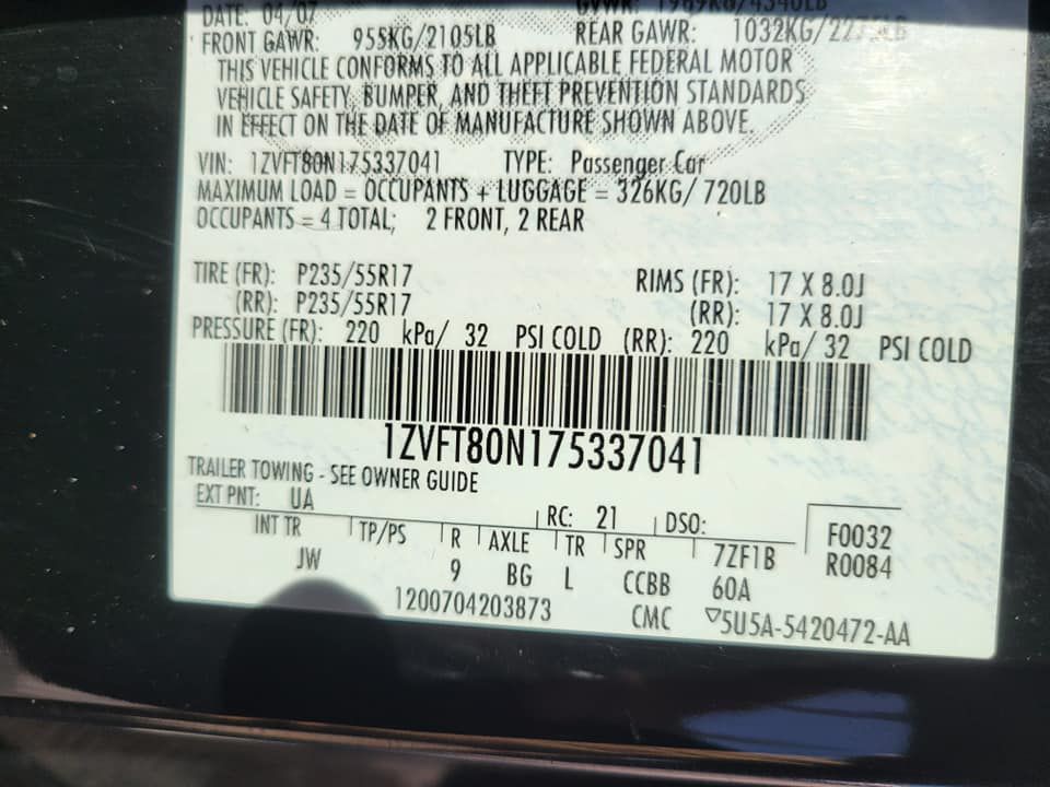 2007 Ford Mustang Image 14