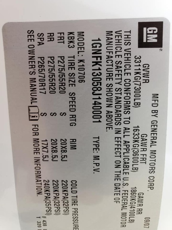 2008 Chevrolet Tahoe Image 16