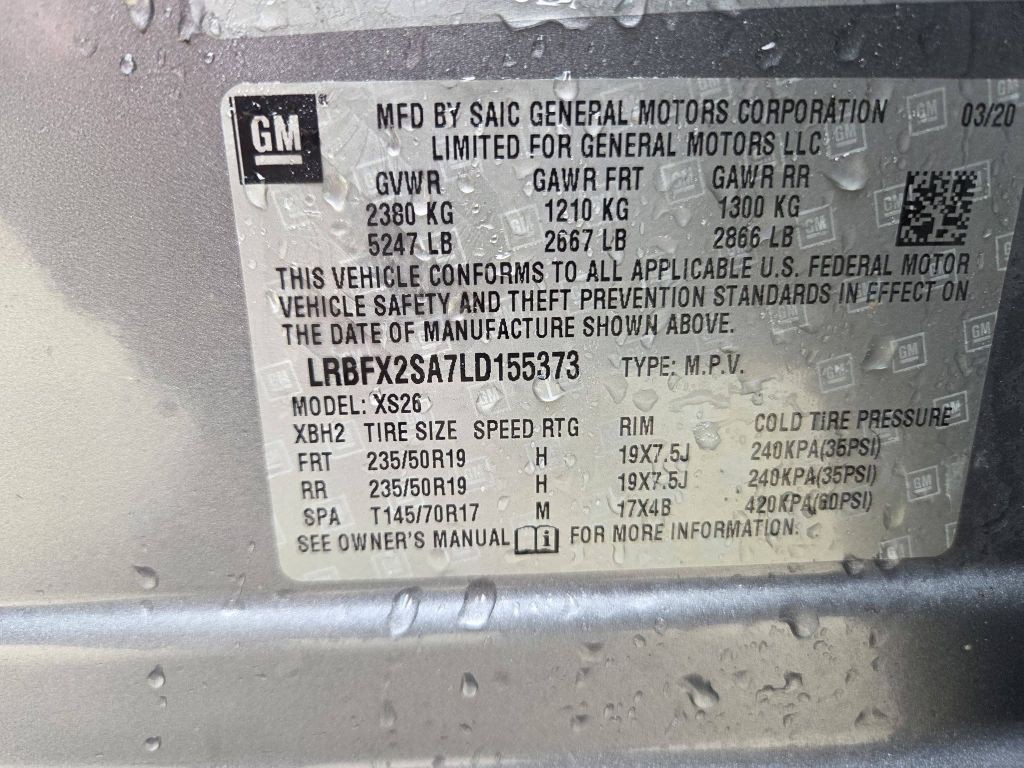 2020 Buick Envision Image 22