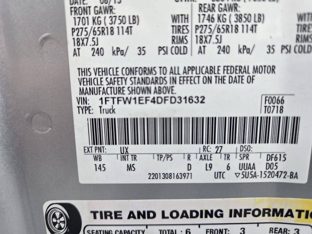 2013 Ford F-150 Image 44