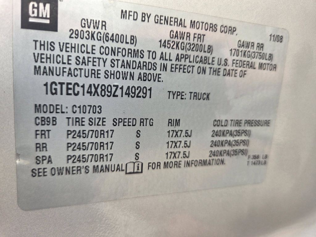 2009 GMC Sierra Image 17