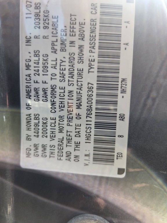 2008 Honda Accord Image 15