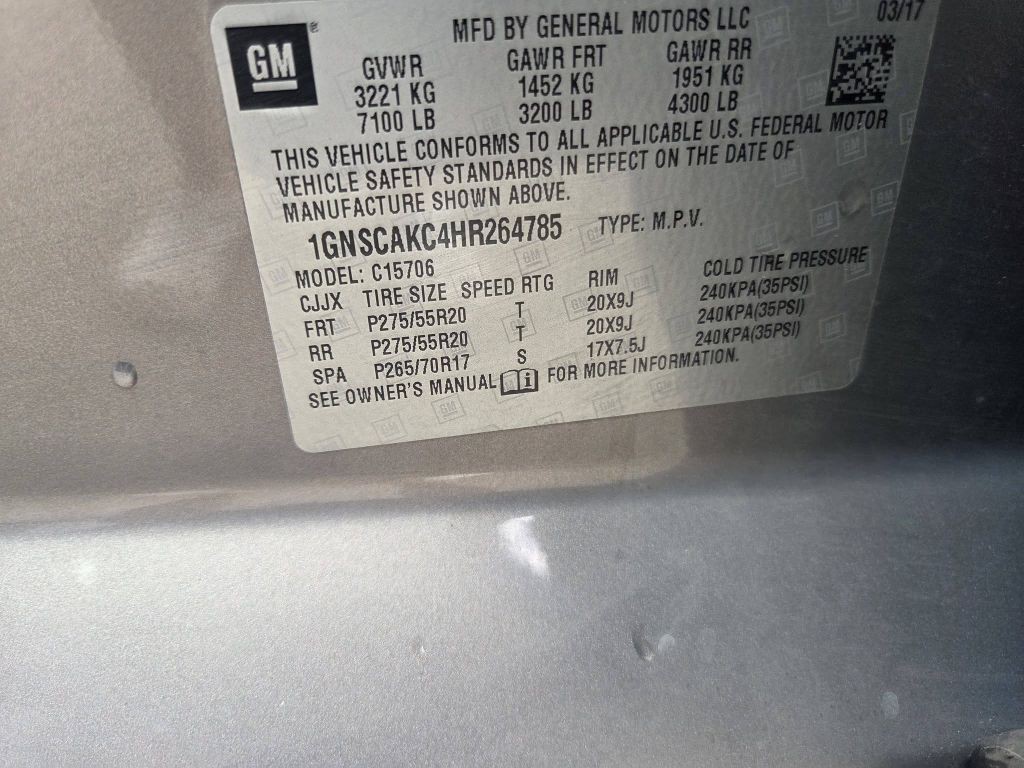 2017 Chevrolet Tahoe Image 22
