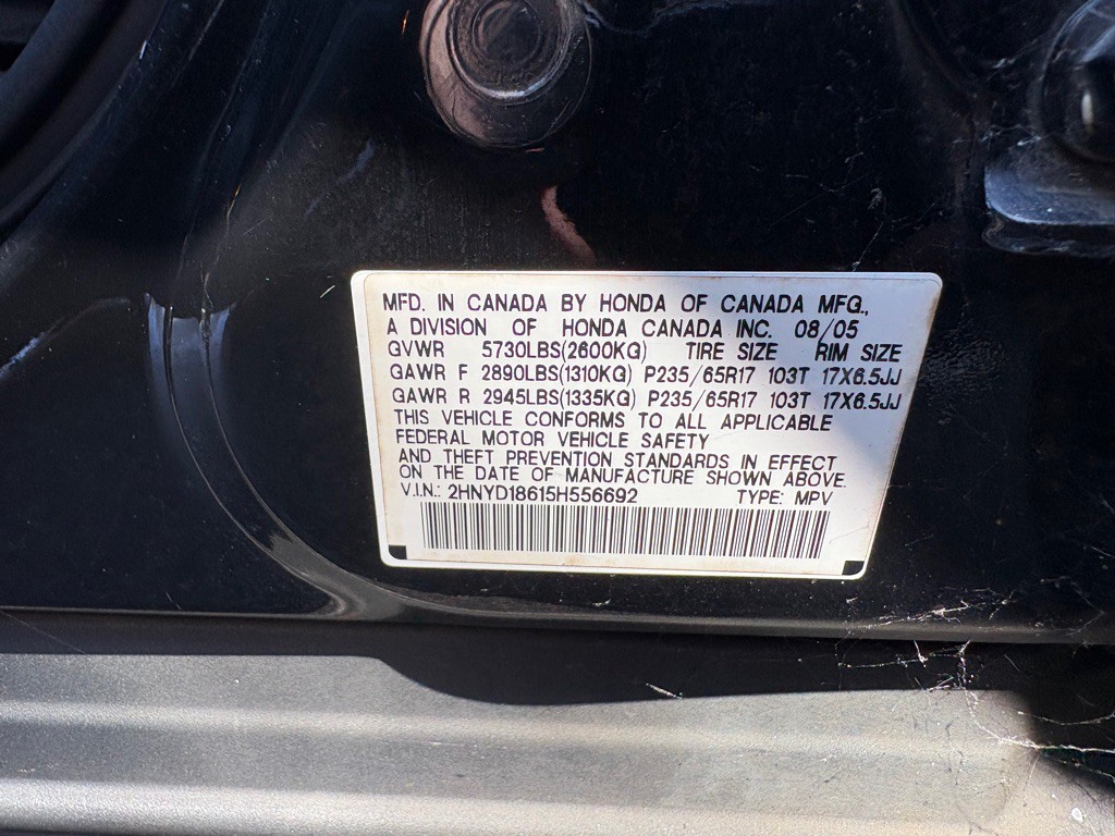 2005 Acura MDX Image 12