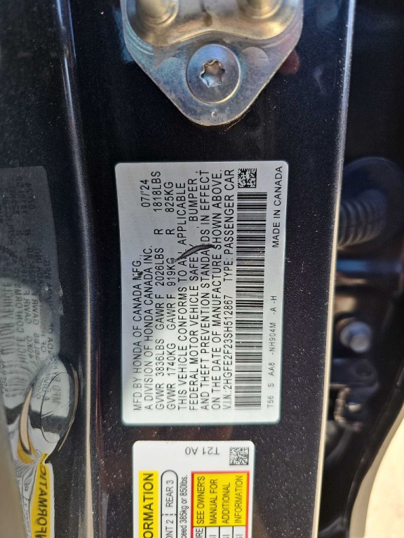 2025 Honda Civic Image 35