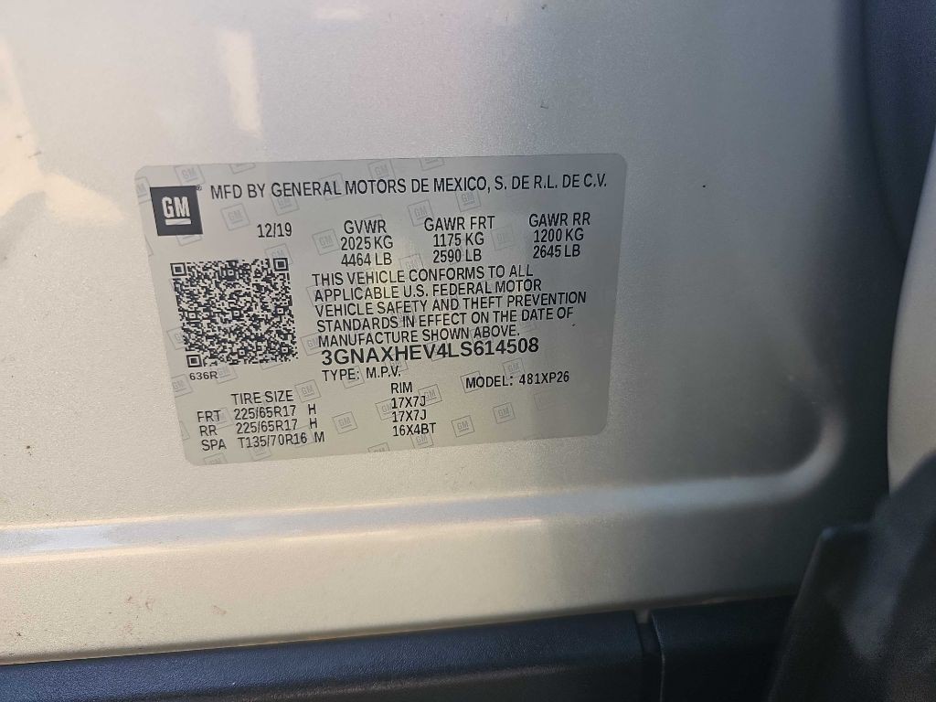 2020 Chevrolet Equinox Image 36