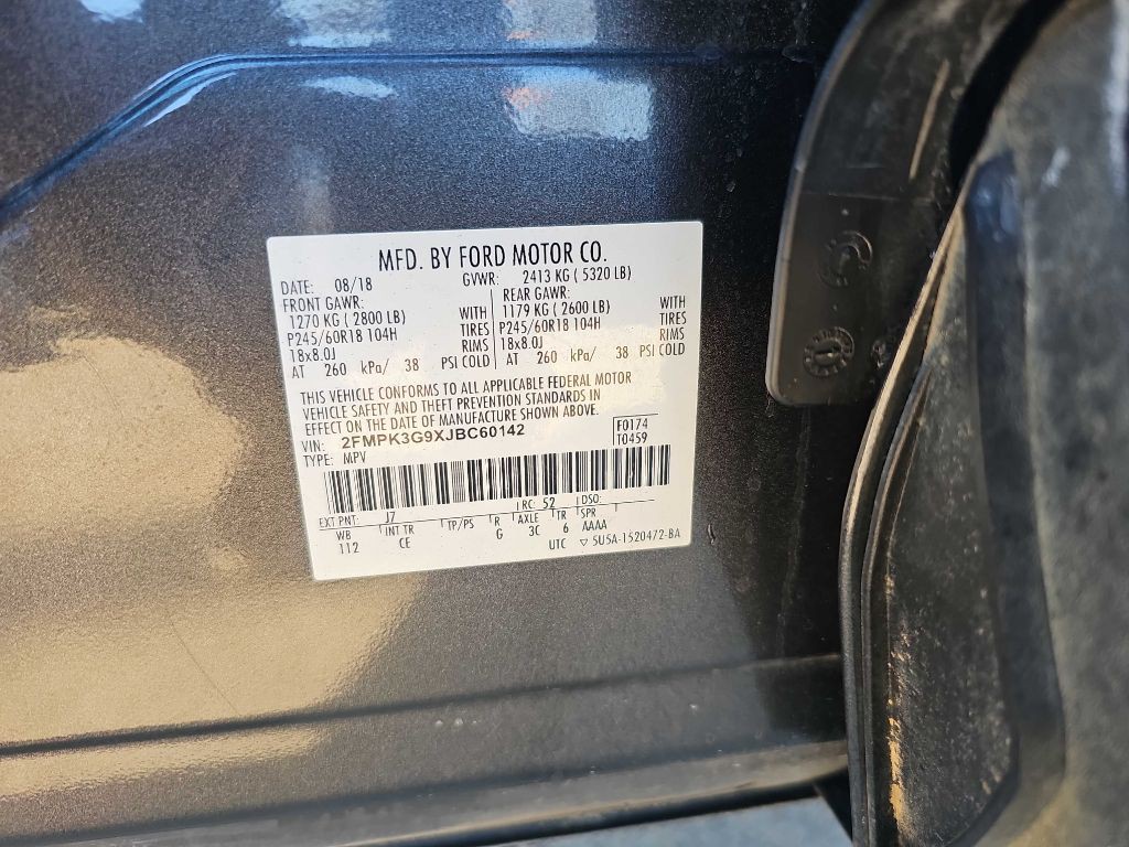 2018 Ford Edge Image 35