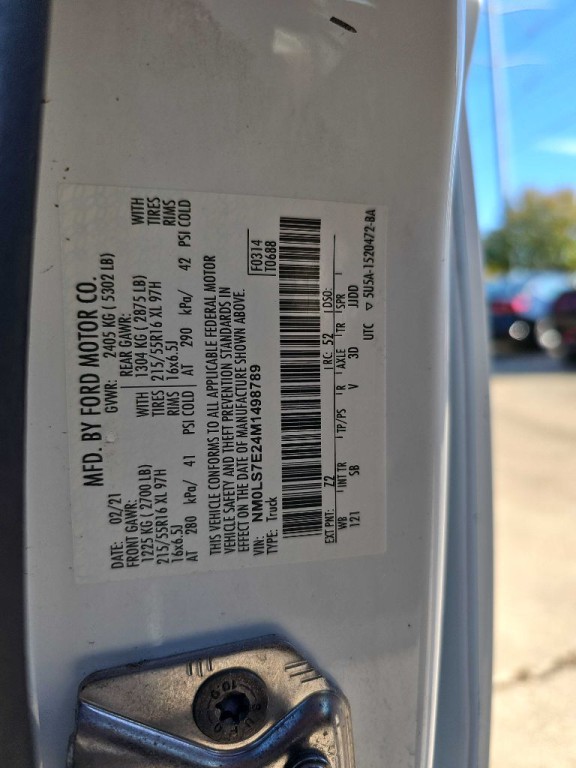 2021 Ford Transit Connect Image 38