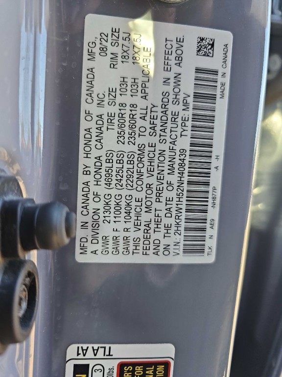 2022 Honda CR-V Image 83