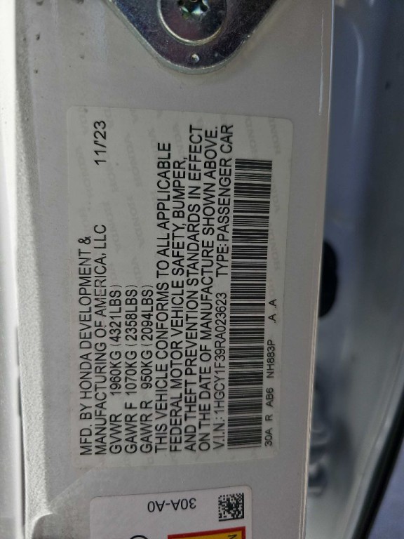 2024 Honda Accord Image 38