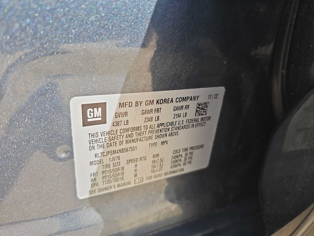 2022 Chevrolet Trax Image 34