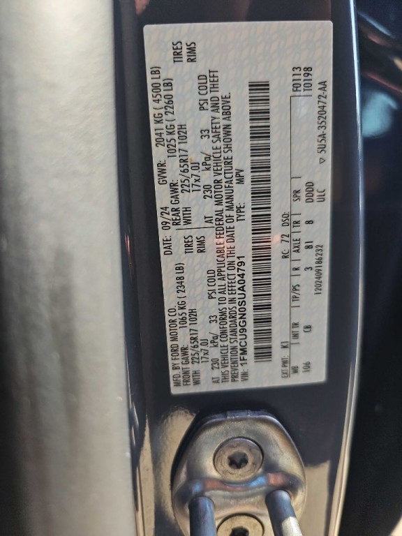 2025 Ford Escape Image 34