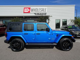 Image for 2022 Jeep Wrangler Unlimited SAHARA 4XE ID: 6894177
