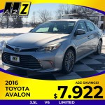 Image for 2016 Toyota Avalon Limited ID: 7191943