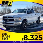 Image for 2013 RAM 2500 Tradesman ID: 7200704