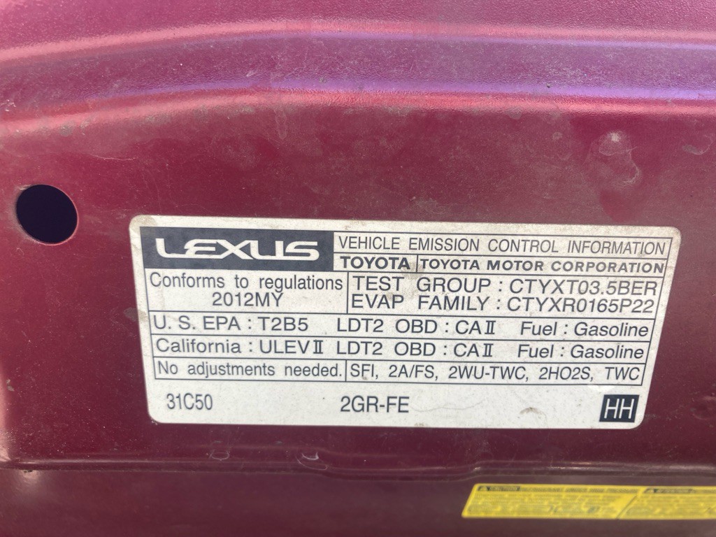 2012 Lexus RX 350 Image 10