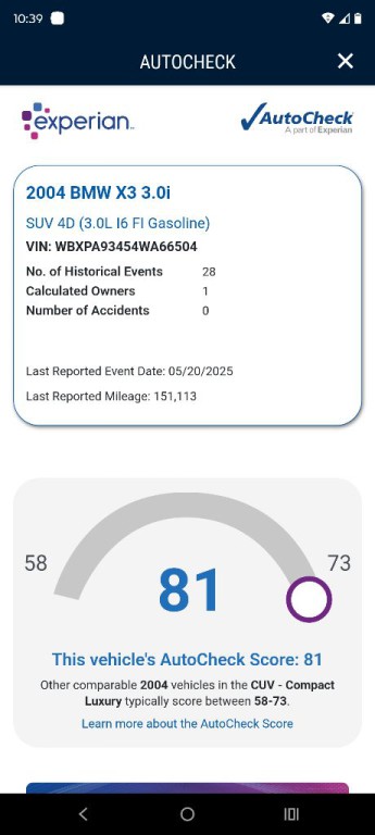 2004 BMW X3 Image 21