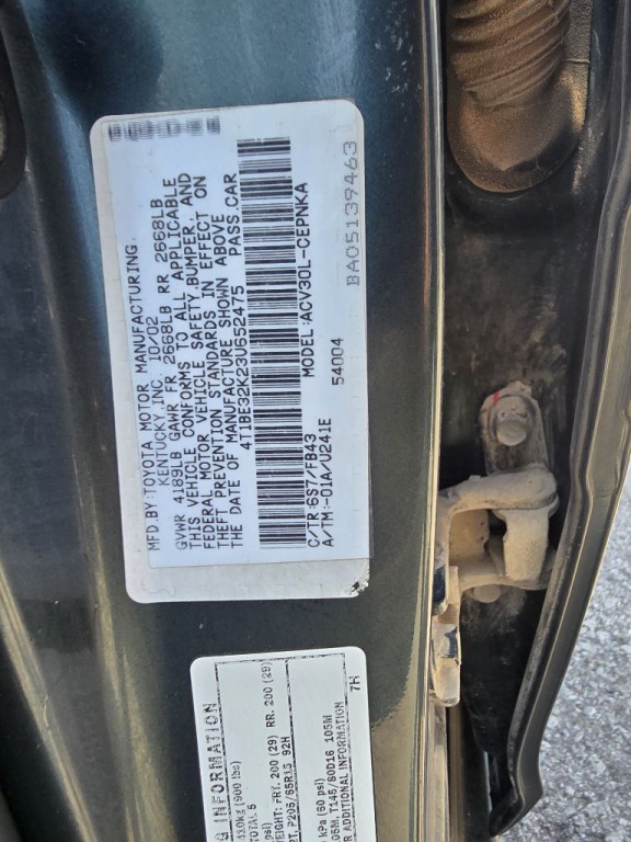 2003 Toyota Camry Image 14