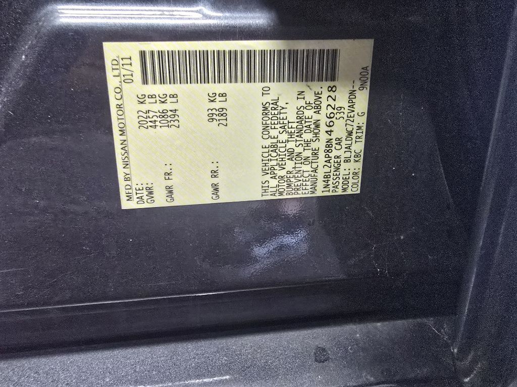 2011 Nissan Altima Image 21