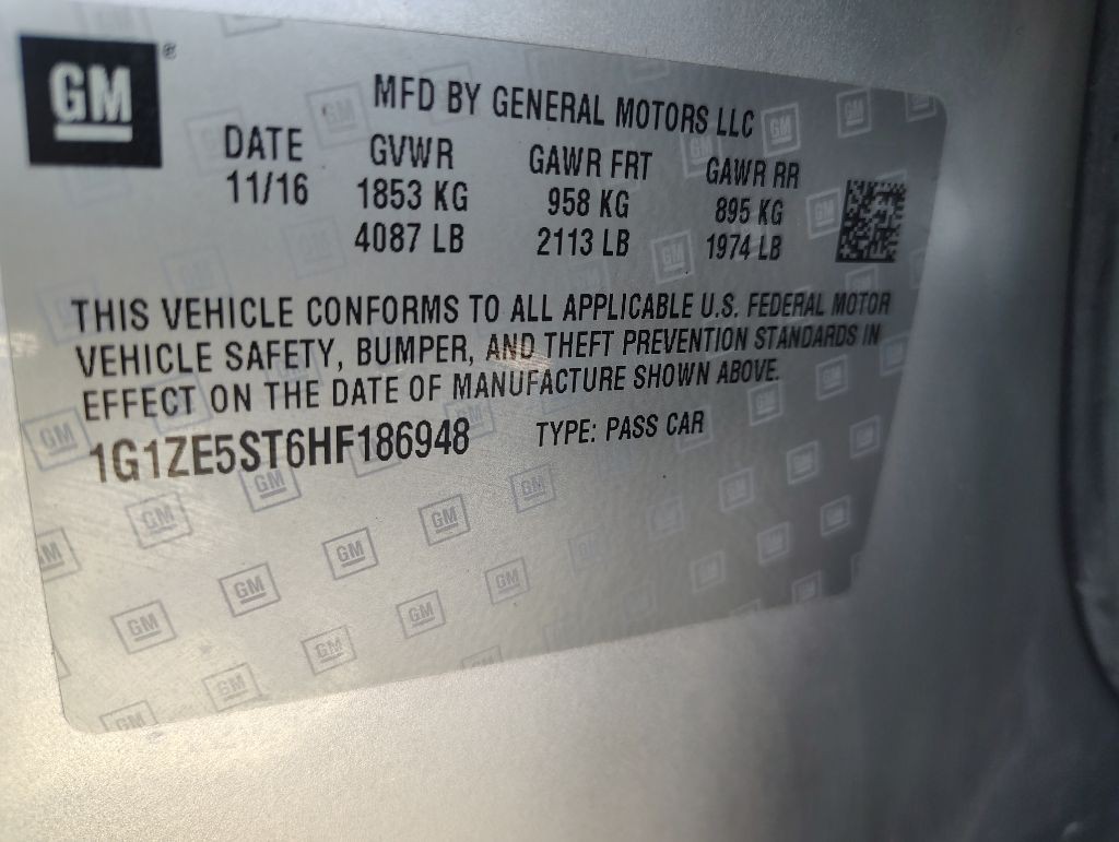 2017 Chevrolet Malibu Image 24