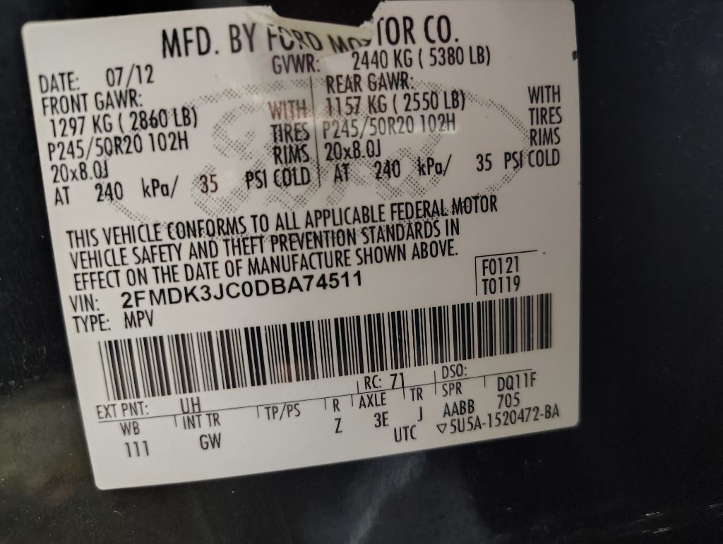 2013 Ford Edge Image 22