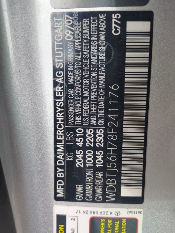 2008 Mercedes-Benz CLK-Class Image 12