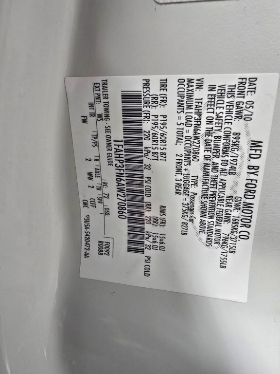 2010 Ford Focus Image 21