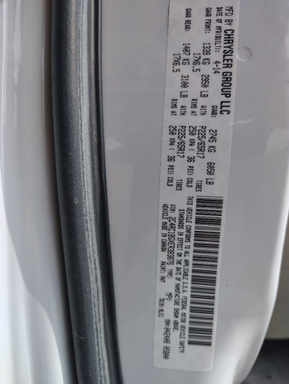 2014 Chrysler Town & Country Image 20