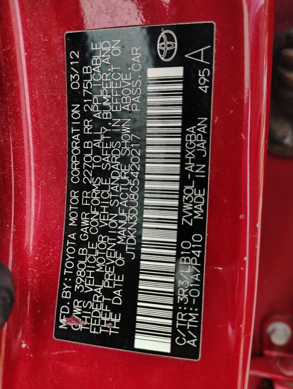 2012 Toyota Prius Image 20