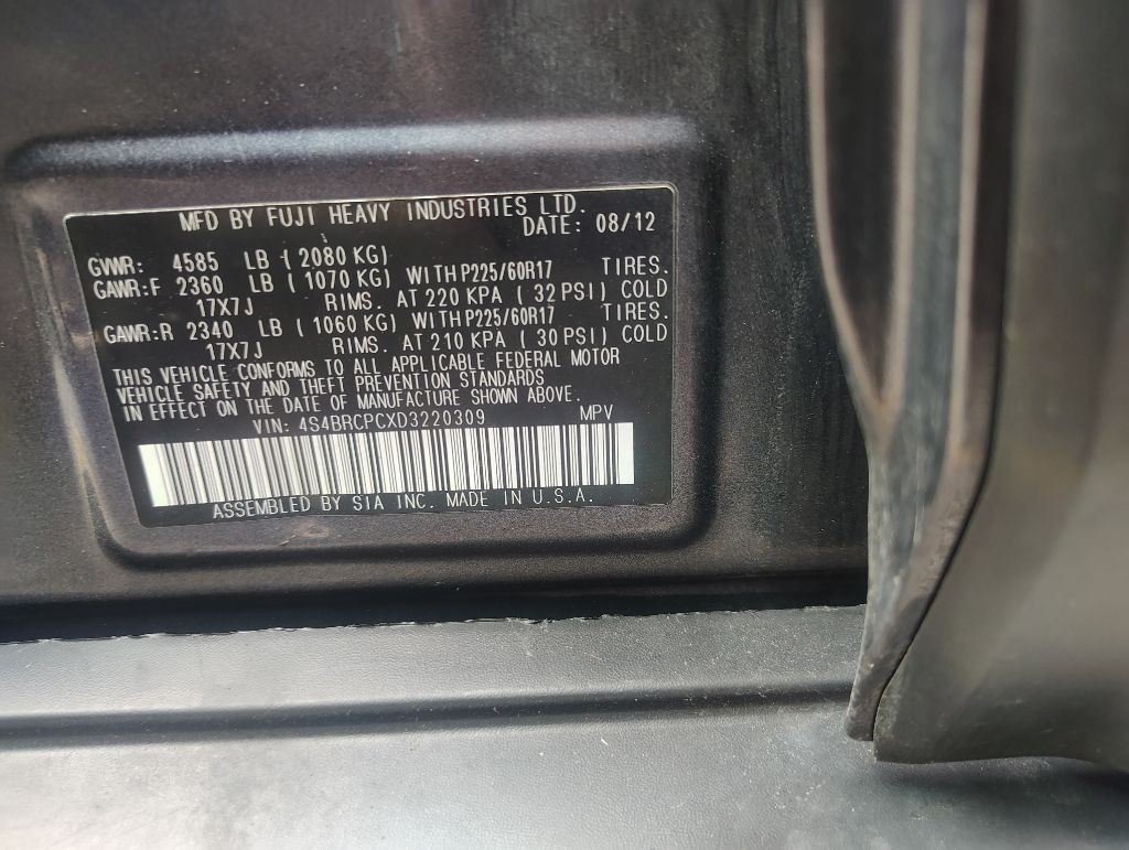 2013 Subaru Outback Image 13