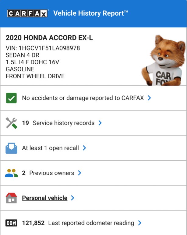 2020 Honda Accord Image 20