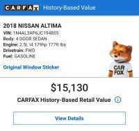 Image for 2018 Nissan Altima 2.5 SL ID: 6869375