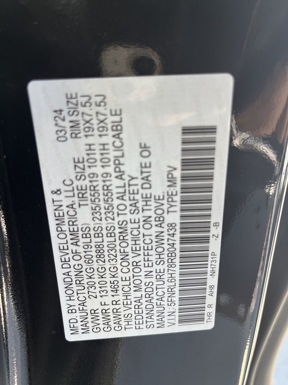 2024 Honda Odyssey Image 40