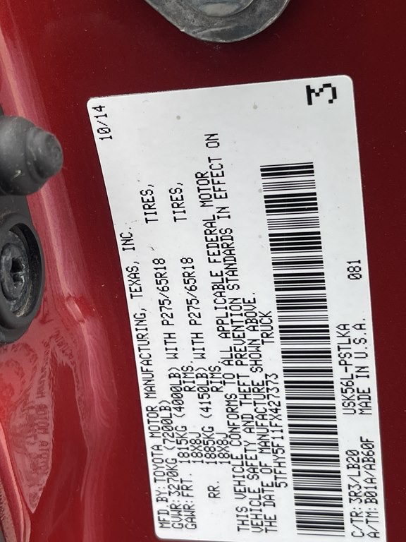 2015 Toyota Tundra Image 37