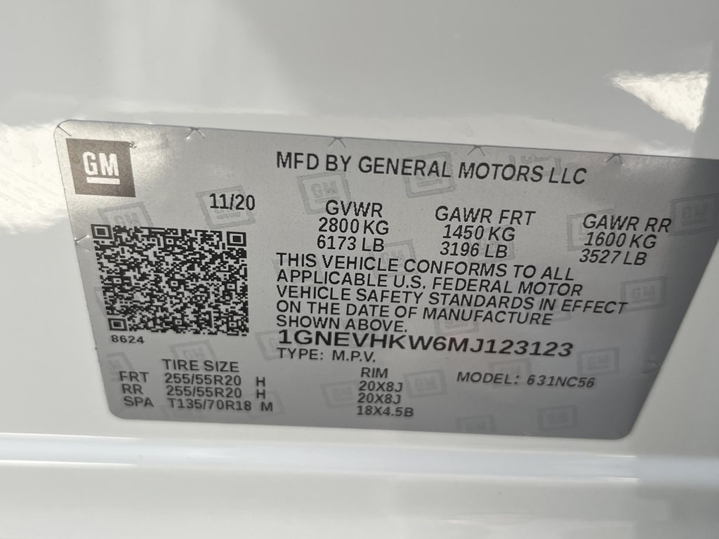 2021 Chevrolet Traverse Image 40