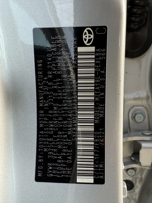 2024 Toyota Corolla Image 38