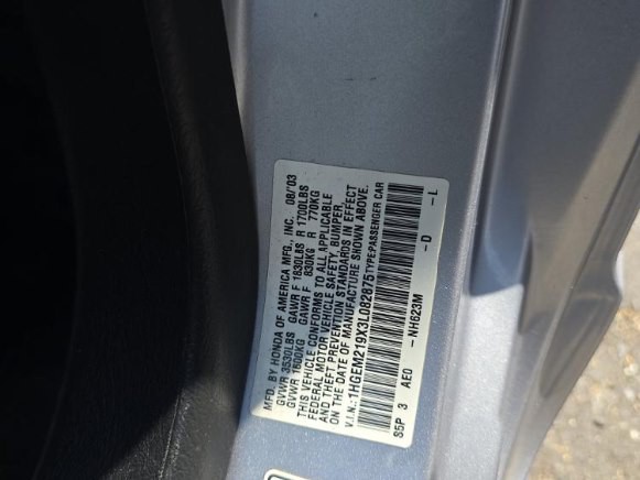 2003 Honda Civic Image 12