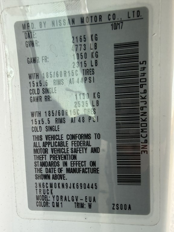 2018 Nissan NV200 Image 42