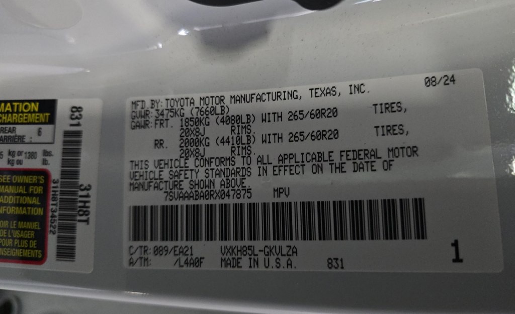 2024 Toyota Sequoia Image 13