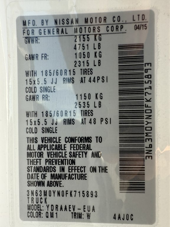 2015 Chevrolet Express Image 34