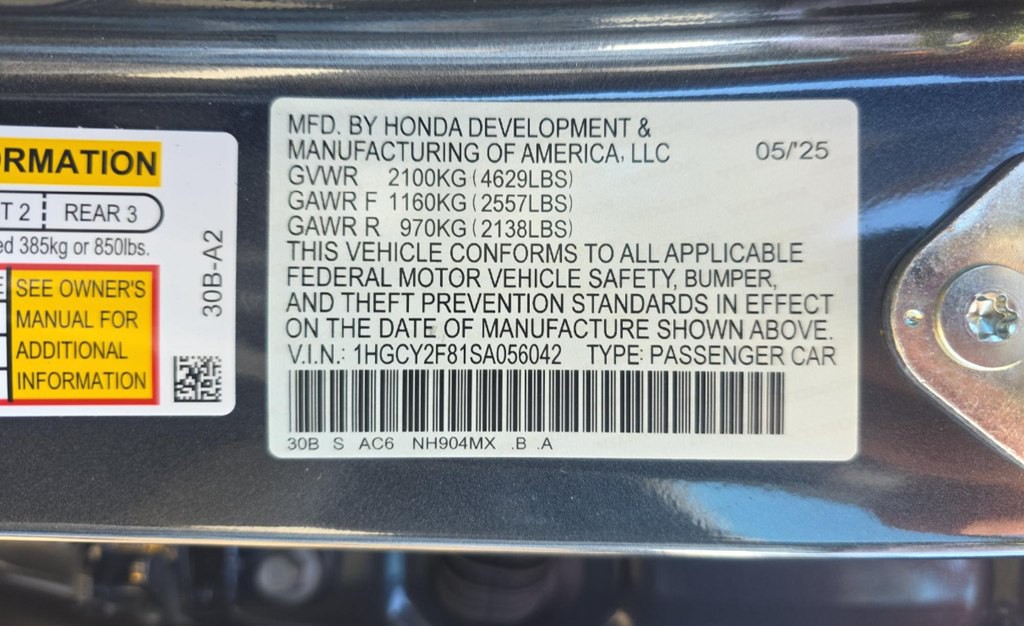 2025 Honda Accord Image 22