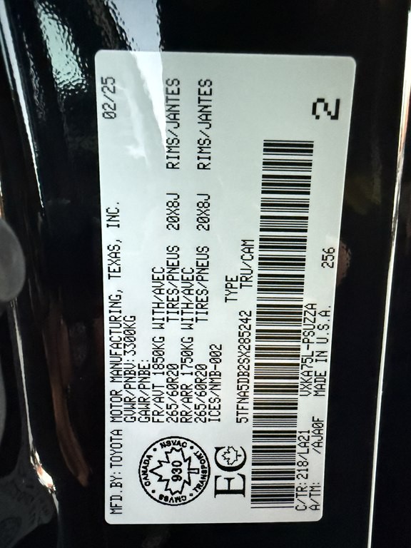 2025 Toyota Tundra Image 51