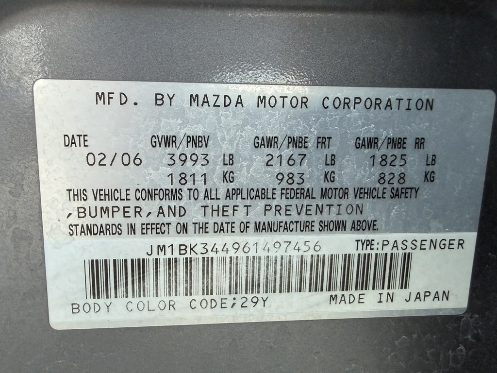 2006 Mazda Mazda3 Image 42