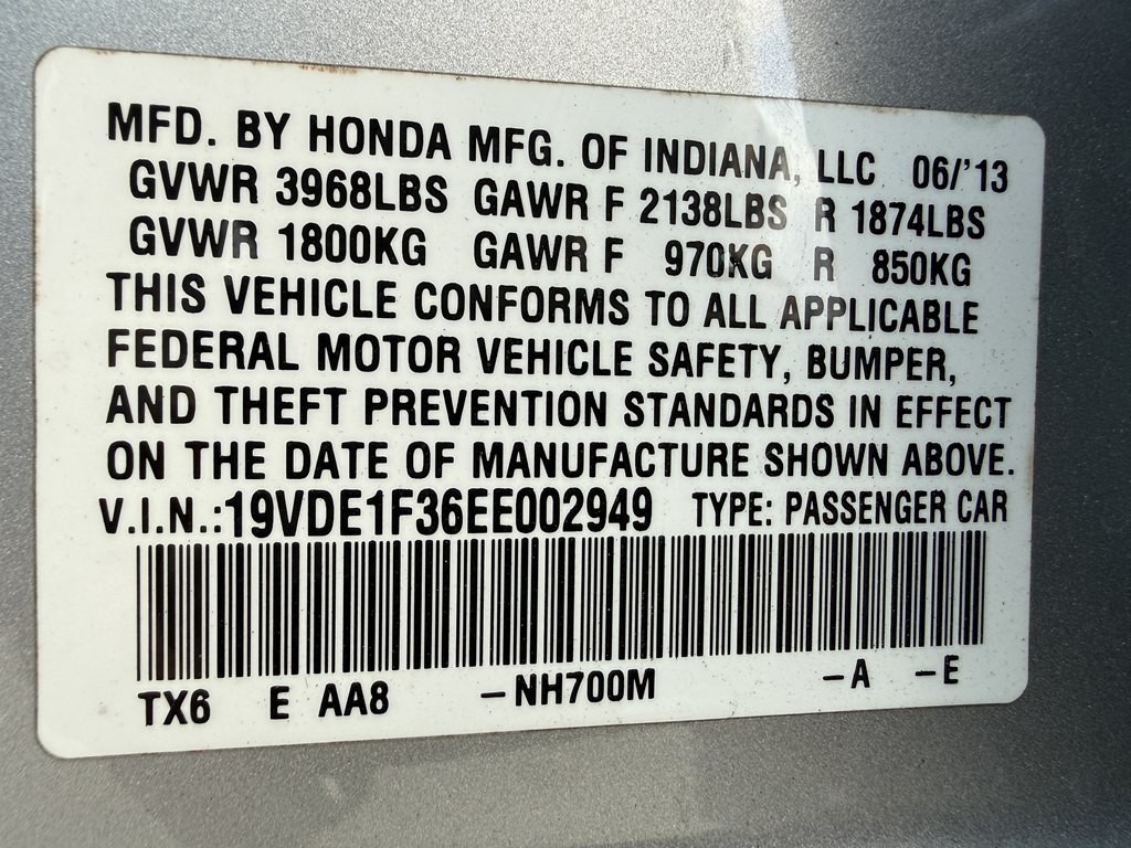 2014 Acura ILX Image 38