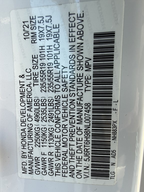 2022 Honda CR-V Image 44