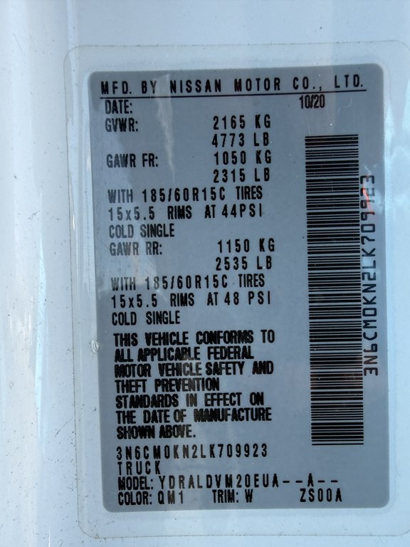 2020 Nissan NV200 Image 43